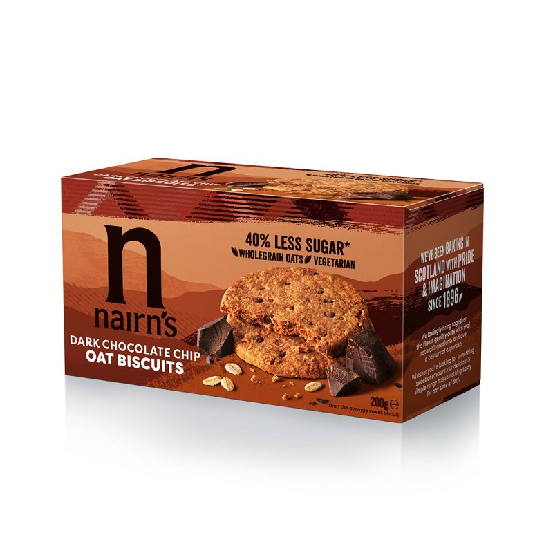 Hunter's Collection Nairn's Oat Biscuits - Dark Chocolate Chip (200gm)Hunter's Collection Nairn's Oat Biscuits - Dark Chocolate Chip (200gm)