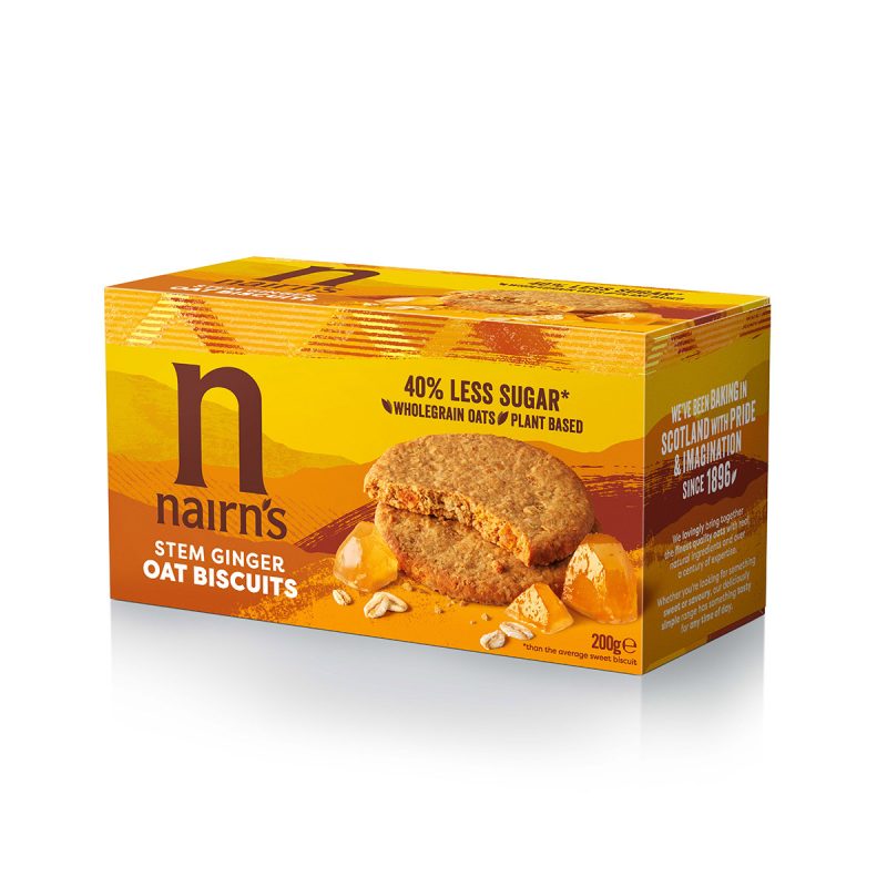 Hunter's Collection Nairn's Oat Biscuits - Stem Ginger (200gm)