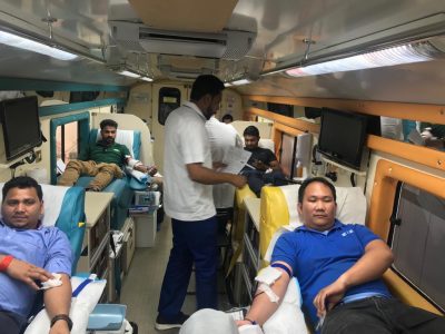 Hunter Foods blood donation 1