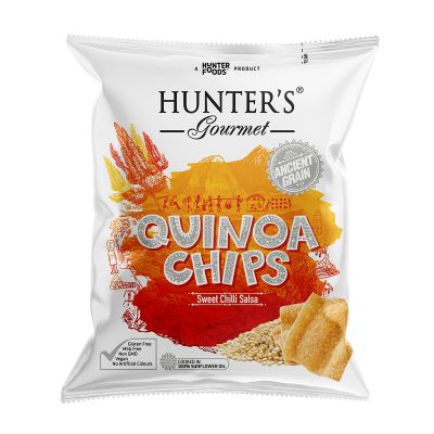 Hunter's Gourmet Quinoa Chips - Sweet Chilli Salsa (28gm)