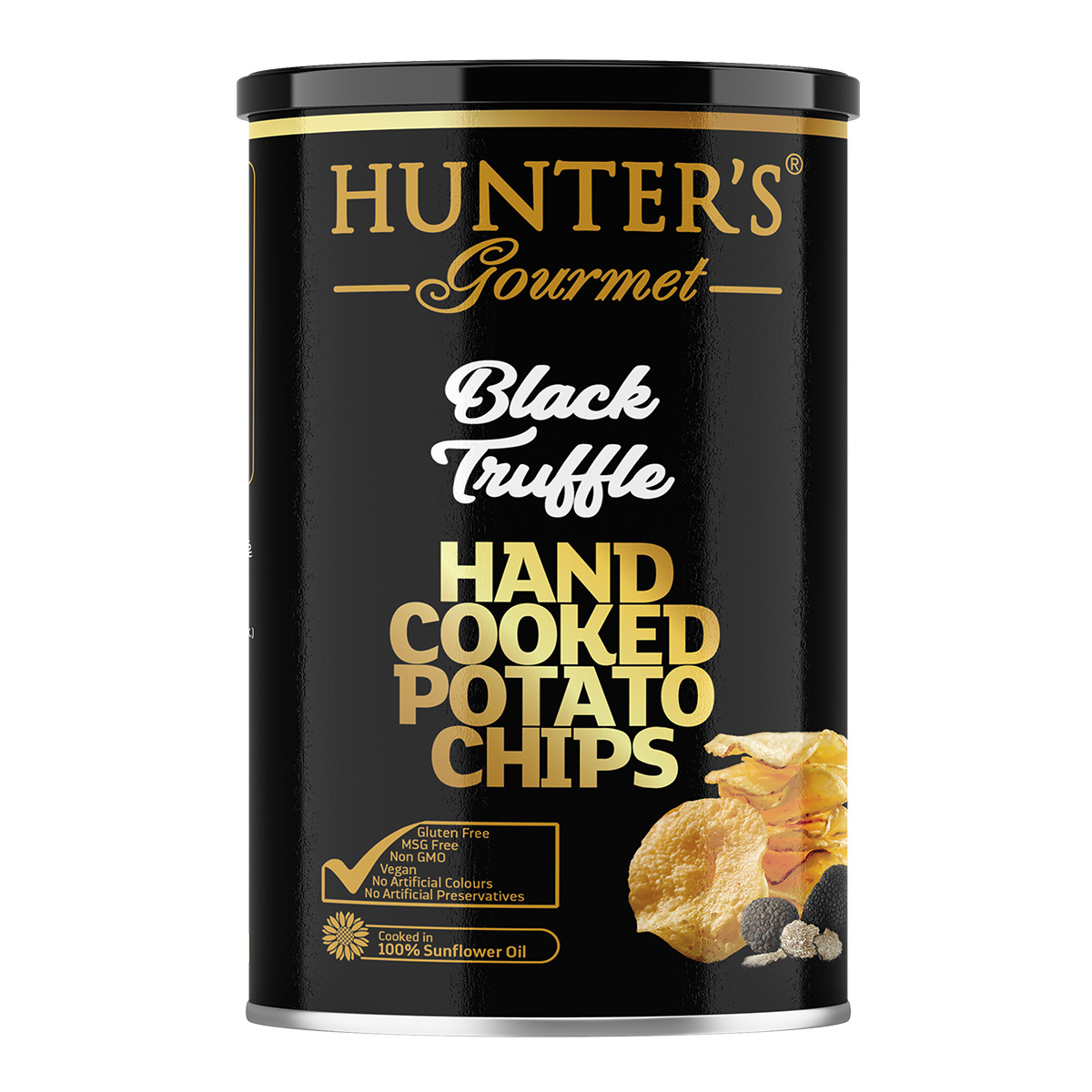 Hand Cooked Potato Chips Black Truffle Gold Edition (150gm)