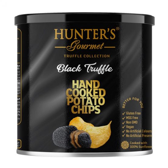 Hunter's Gourmet Hand Cooked Potato Chips Black Truffle Box