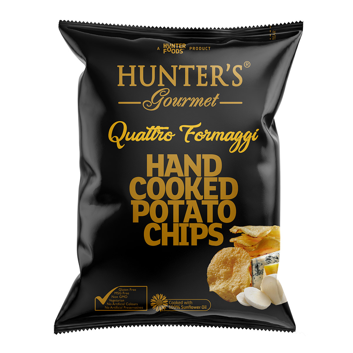 Hunter’s Gourmet Hand Cooked Potato Chips – Cumin and Lime – Gold Edition (25gm)