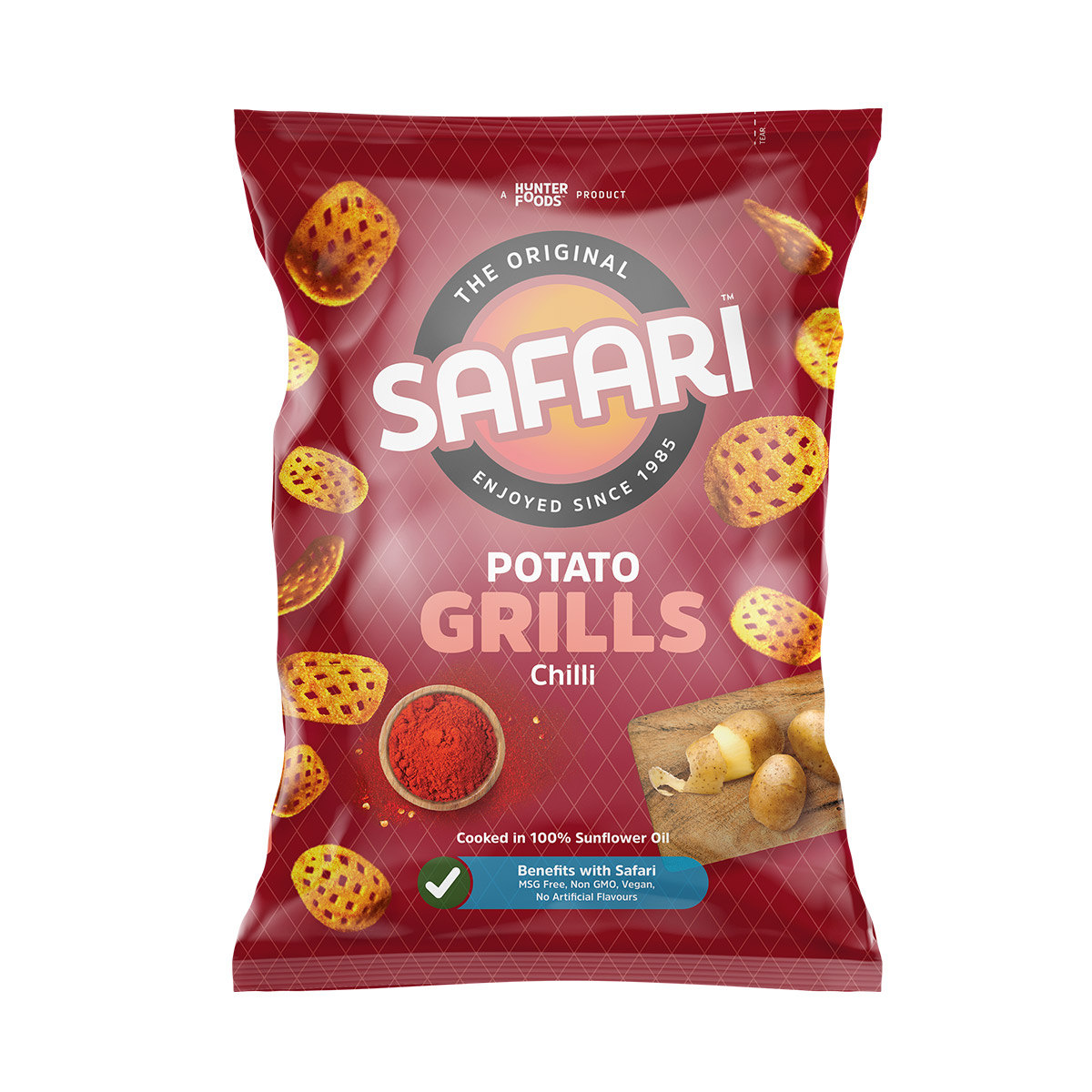 Safari Potato Grills – Chilli – (15gm)