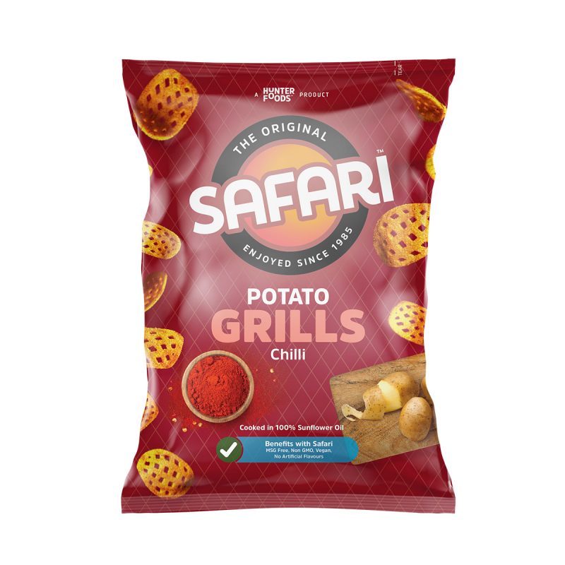 Safari Potato Grills - Chilli - (15gm)