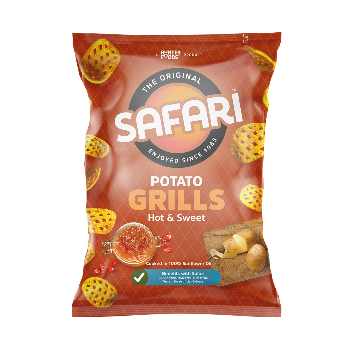 Safari Potato Grills – Hot & Sweet – (125gm)