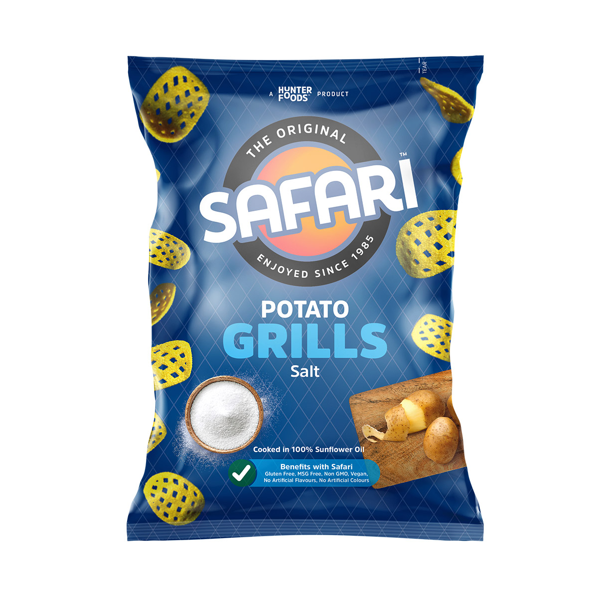Safari Potato Grills – Salt – (125gm)