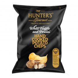 Hunter’s Gourmet Hand Cooked Potato Chips White Truffle and Porcini Truffle Collection (125gm)