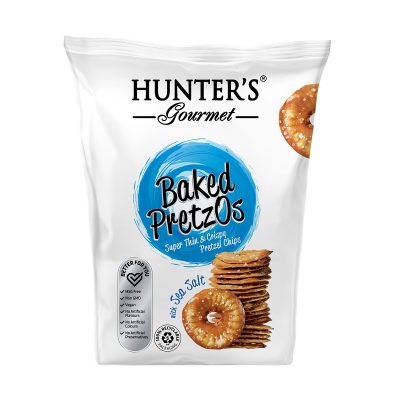Hunter's Gourmet Baked PretzOs with Sea Salt (80gm)