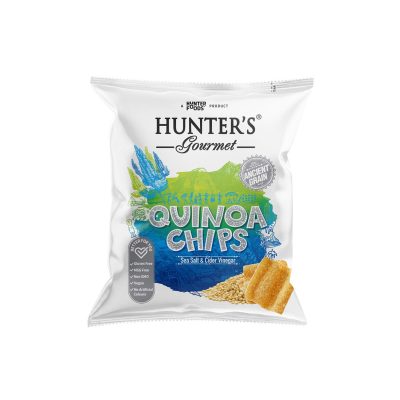 Hunter's Gourmet Quinoa Chips - Sea Salt & Cider Vinegar (28gm)