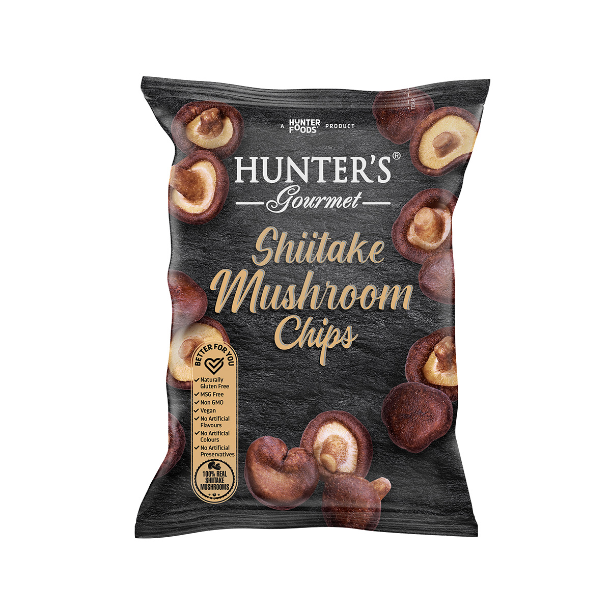 Hunter's Gourmet Shiitake Mushroom Chips (55 gm)