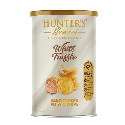 Hunter’s Gourmet Hand Cooked Potato Chips - Truffle Collection - White Truffle (150 gm)