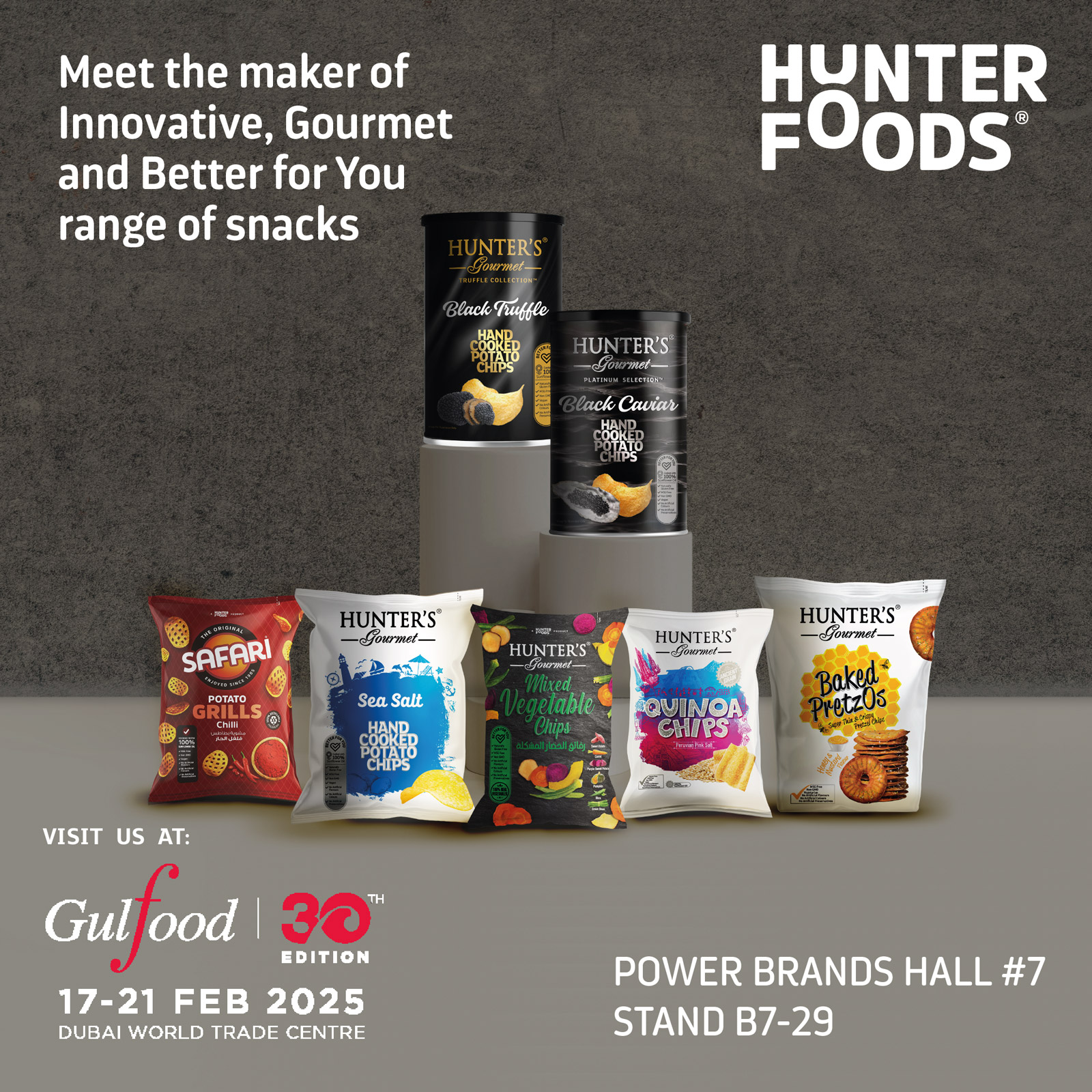 HUNTER FOODS AT GULFOOD 2025
